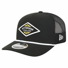 Pittsburgh Steelers New Era Team 9SEVENTY Adjustable Hat Black - NFL