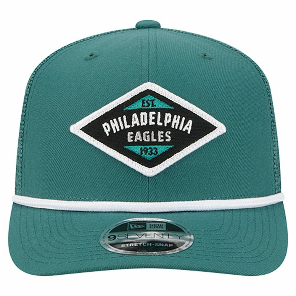 Philadelphia Eagles New Era Team 9SEVENTY Adjustable Hat Green - NFL