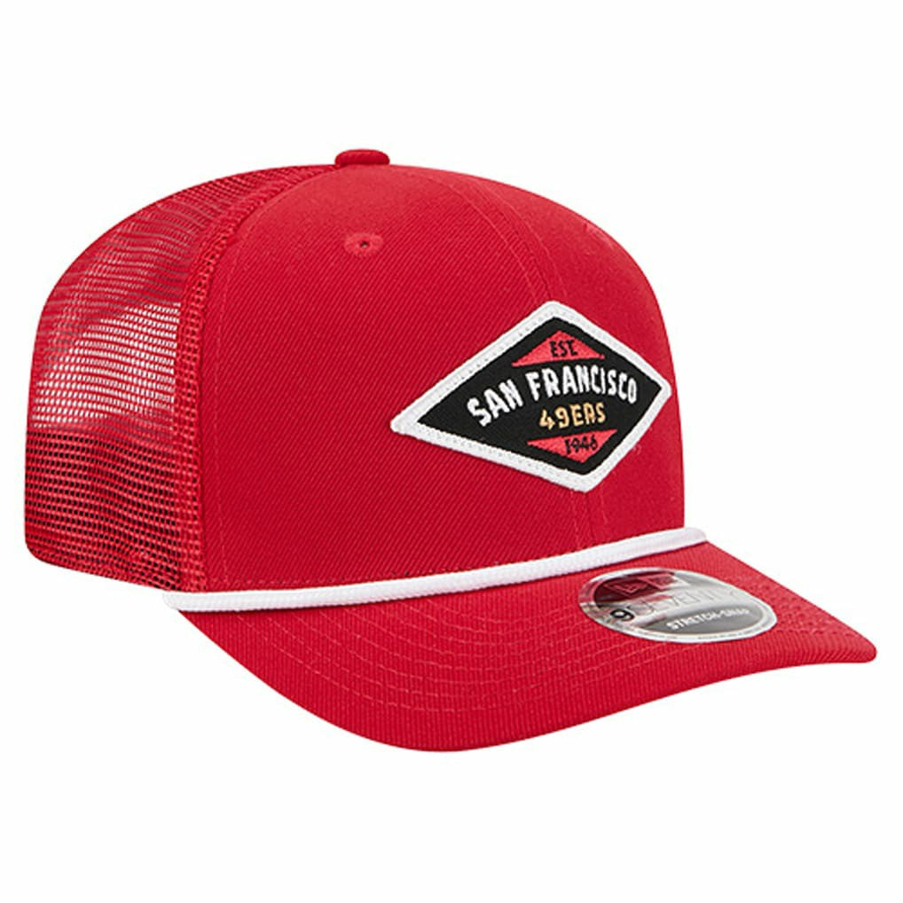 San Francisco 49ers New Era Team 9SEVENTY Adjustable Hat Scarlet - NFL