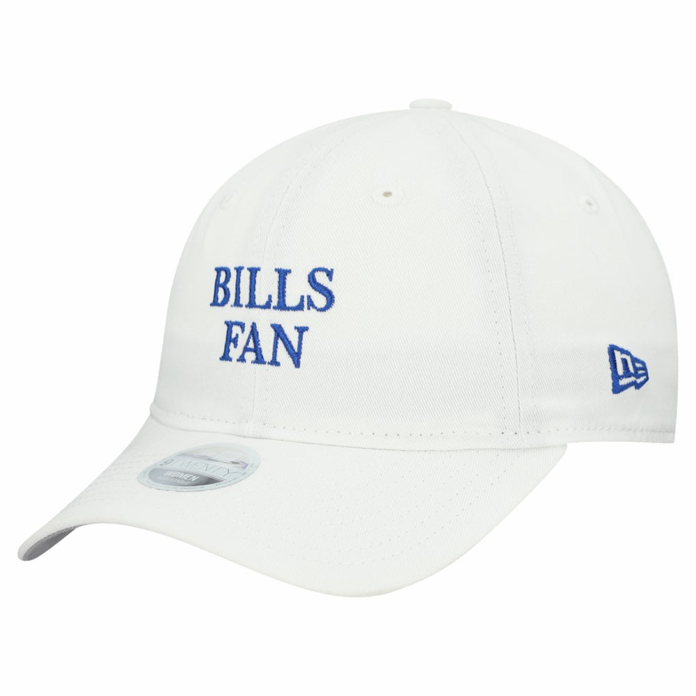 Buffalo Bills New Era Women's Team Fan 9TWENTY Adjustable Hat White - NFL