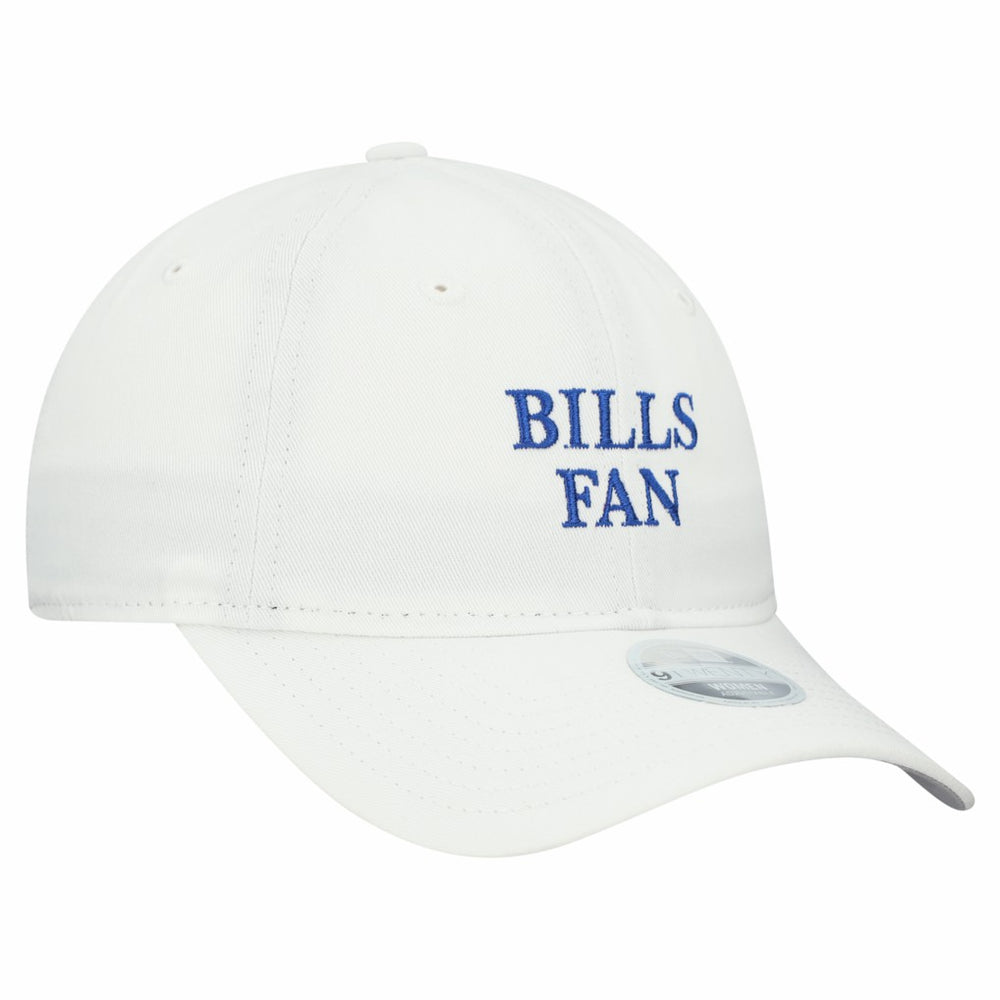 Buffalo Bills New Era Women's Team Fan 9TWENTY Adjustable Hat White - NFL
