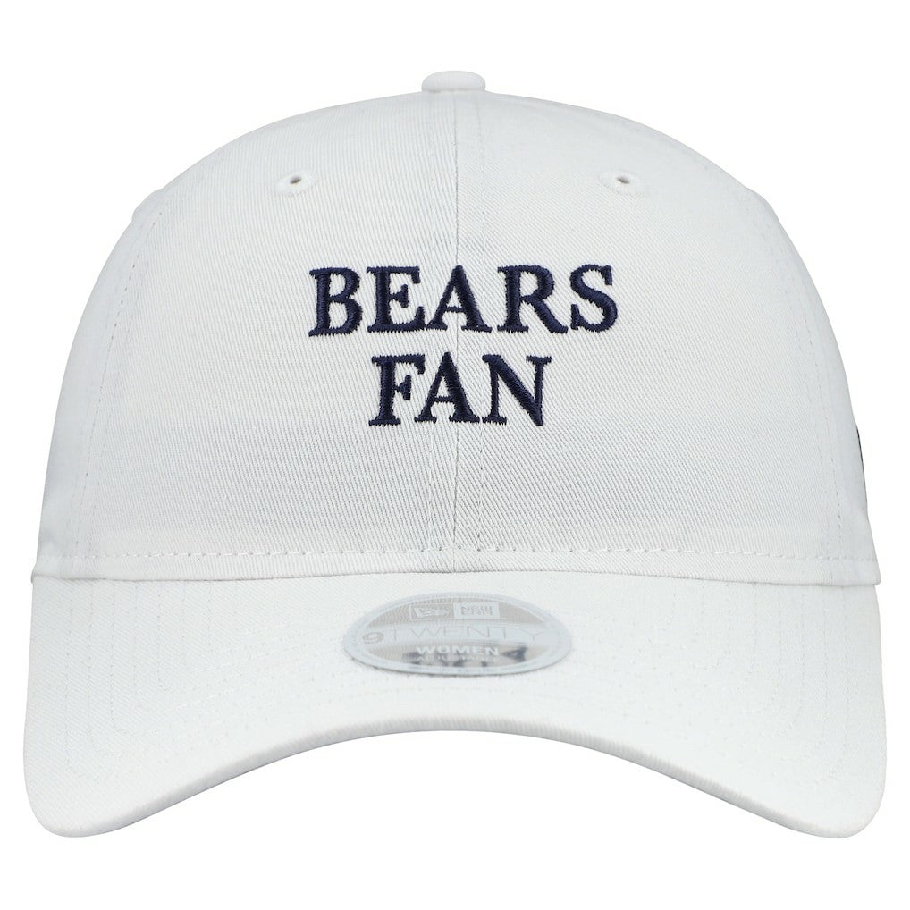 Chicago Bears New Era Women's Team Fan 9TWENTY Adjustable Hat White - NFL