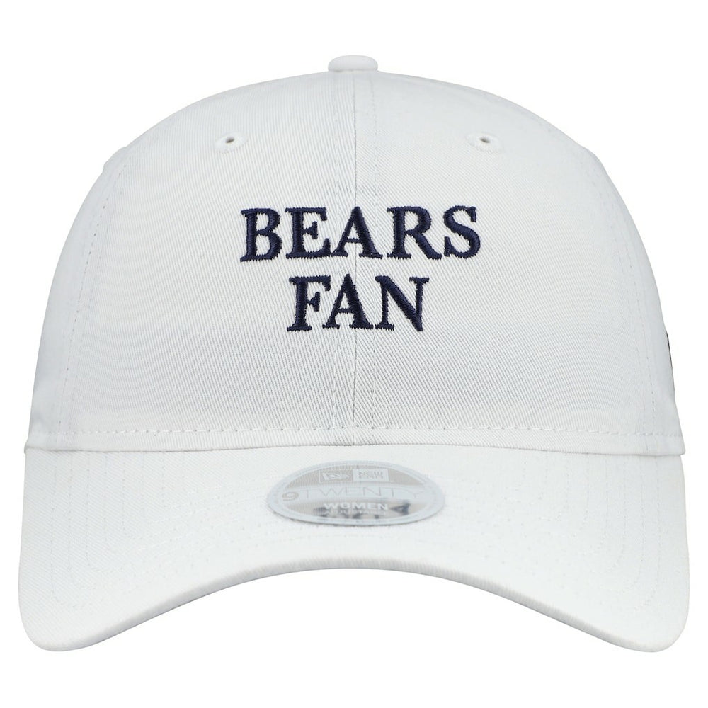 Chicago Bears New Era Women's Team Fan 9TWENTY Adjustable Hat White - NFL