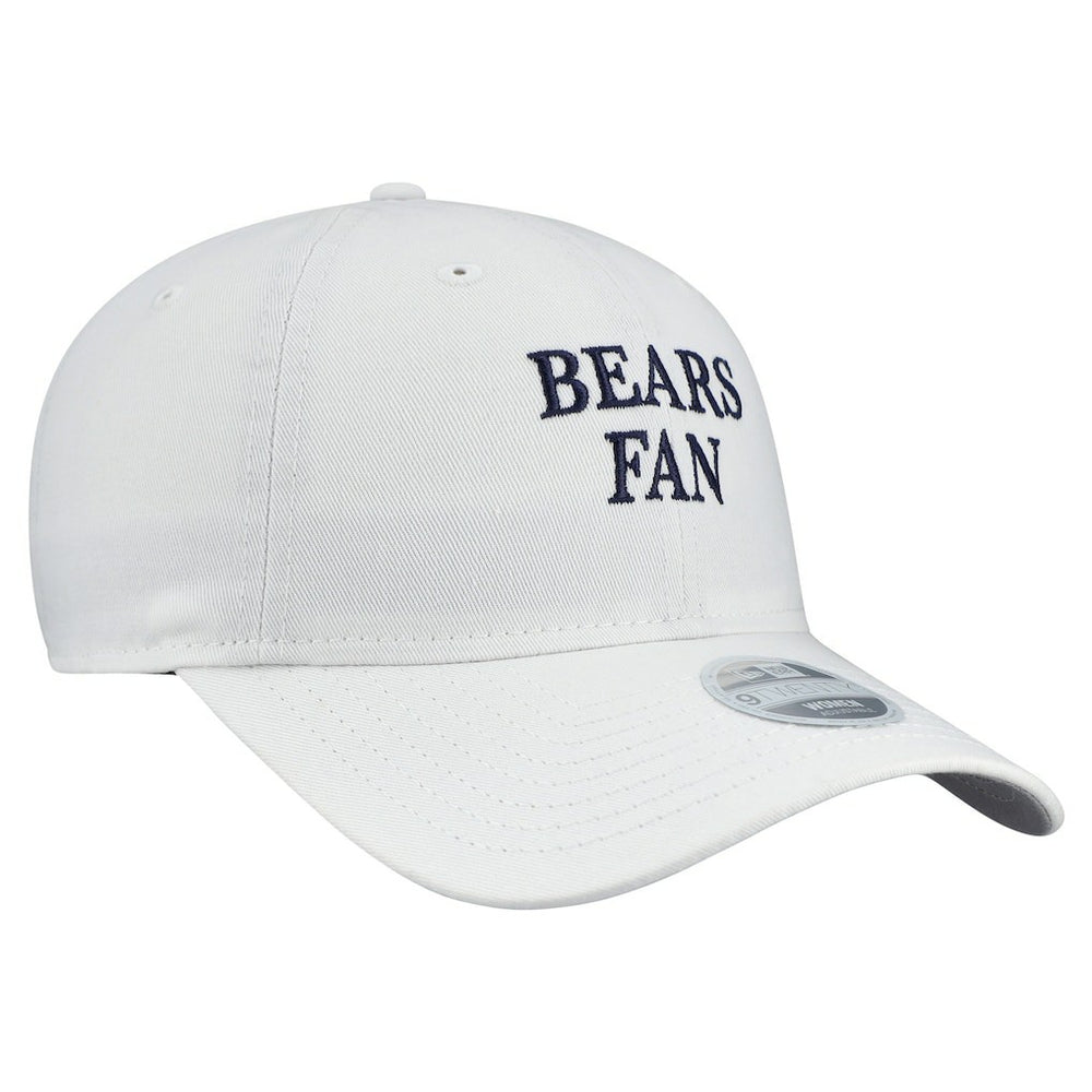 Chicago Bears New Era Women's Team Fan 9TWENTY Adjustable Hat White - NFL