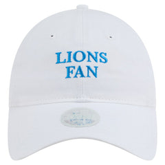 Detroit Lions New Era Women's Team Fan 9TWENTY Adjustable Hat White - NFL