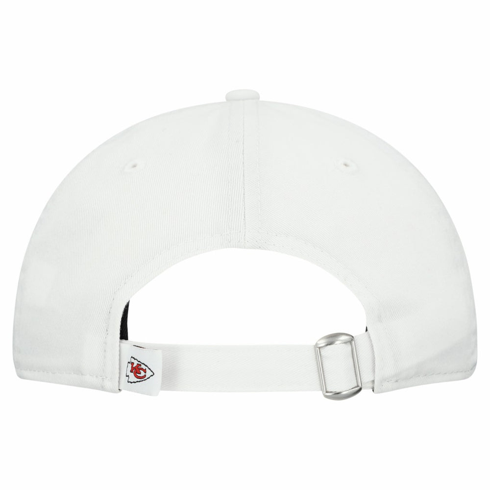 Kansas City Chiefs New Era Women's Team Fan 9TWENTY Adjustable Hat White - NFL