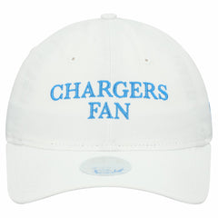 Los Angeles Chargers New Era Women's Team Fan 9TWENTY Adjustable Hat White - NFL