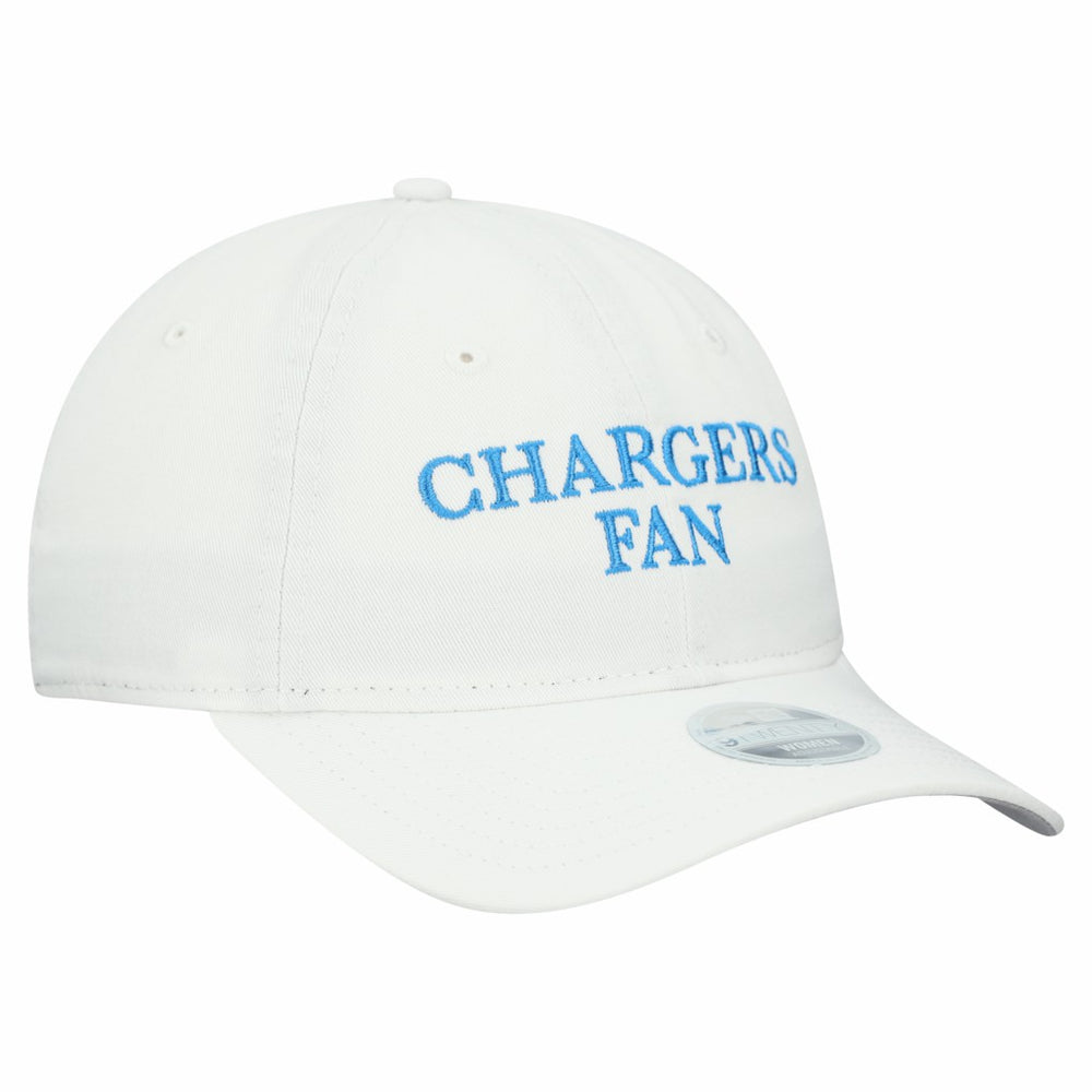 Los Angeles Chargers New Era Women's Team Fan 9TWENTY Adjustable Hat White - NFL