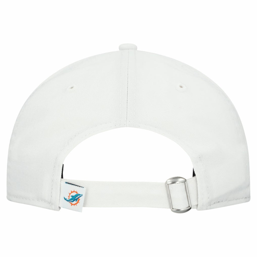 Miami Dolphins New Era Women's Team Fan 9TWENTY Adjustable Hat White - NFL
