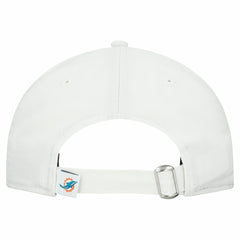 Miami Dolphins New Era Women's Team Fan 9TWENTY Adjustable Hat White - NFL