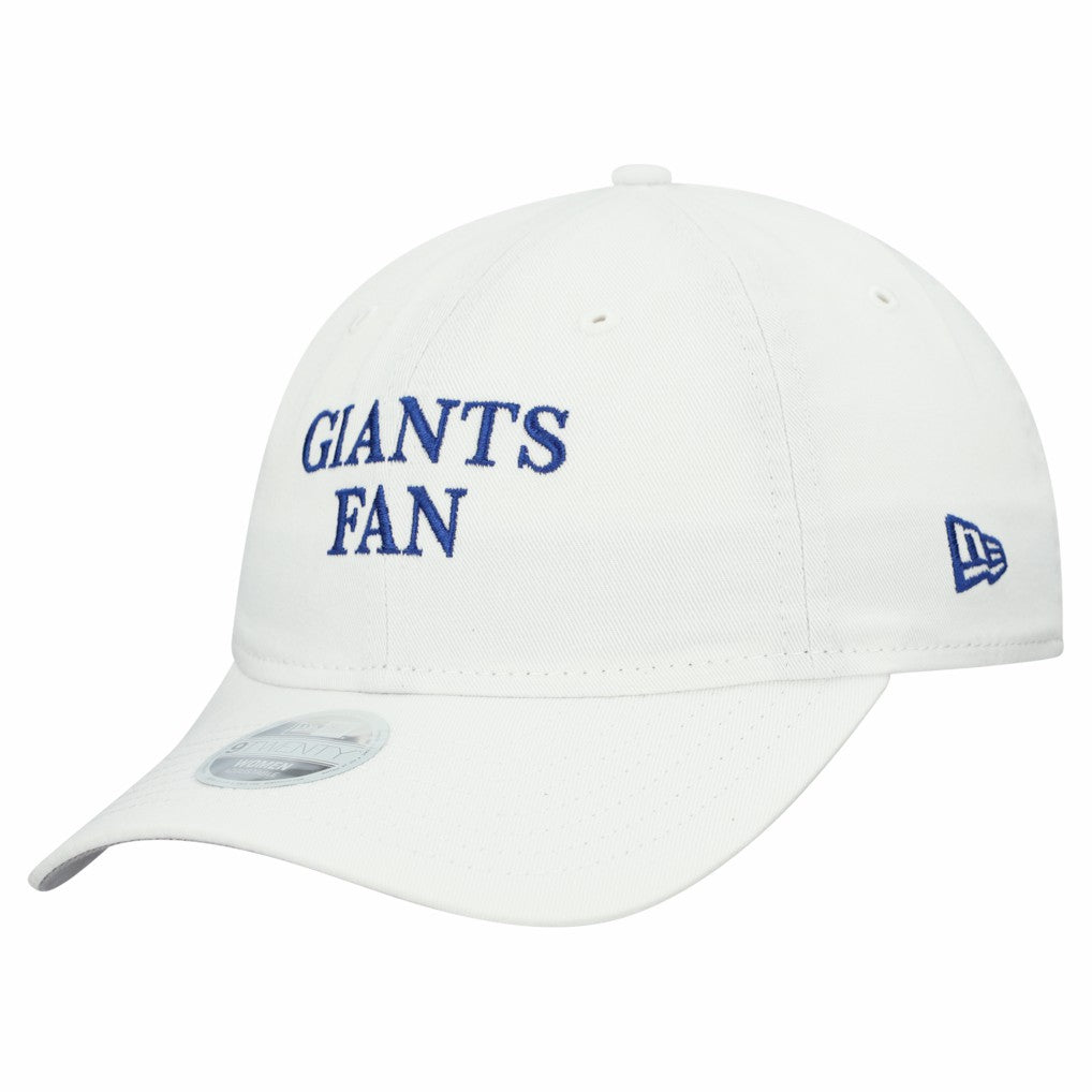 New York Giants New Era Women's Team Fan 9TWENTY Adjustable Hat White - NFL