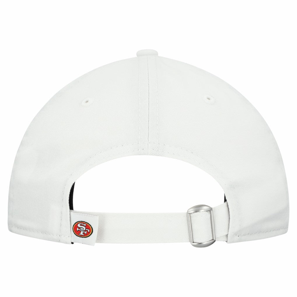 San Francisco 49ers New Era Women's Team Fan 9TWENTY Adjustable Hat White - NFL