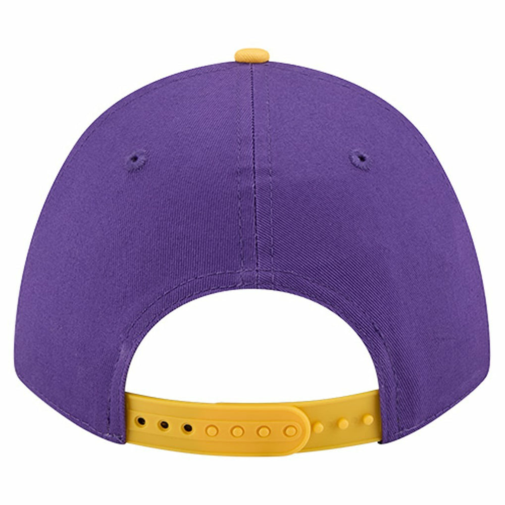 Minnesota Vikings New Era Arch COOLERA 9FORTY A-Frame M-Crown Adjustable Hat Purple - NFL