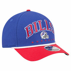 Buffalo Bills New Era Arch COOLERA 9FORTY A-Frame M-Crown Adjustable Hat Royal - NFL