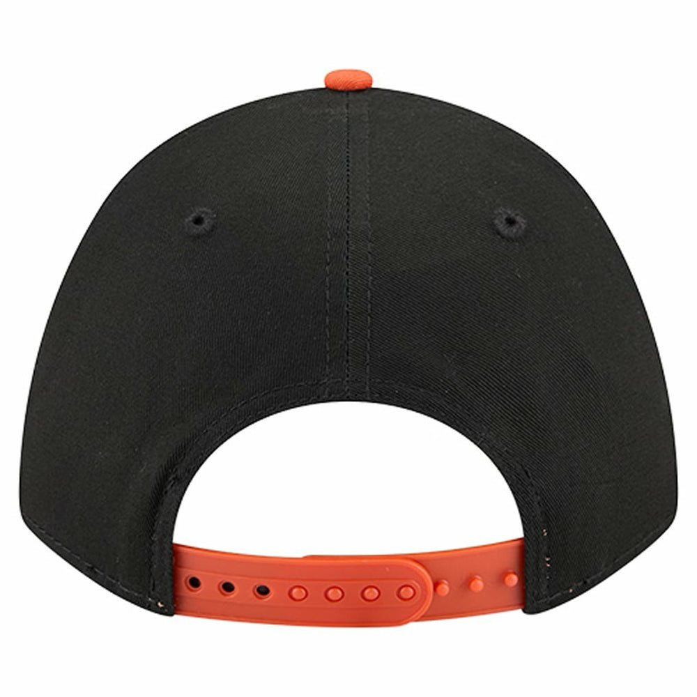 Cincinnati Bengals New Era Arch COOLERA 9FORTY A-Frame M-Crown Adjustable Hat Black - NFL