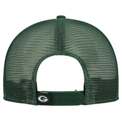 Green Bay Packers New Era Outdoor Split Panel 9FIFTY Snapback Hat Gold/Green - NFL