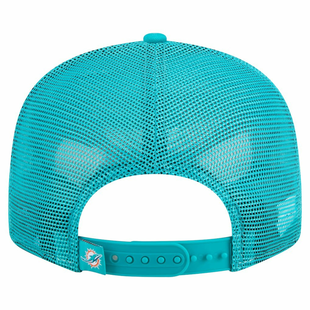 Miami Dolphins New Era Outdoor Split Panel 9FIFTY Snapback Hat Orange/Aqua - NFL