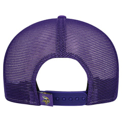Minnesota Vikings New Era Outdoor Split Panel 9FIFTY Snapback Hat Gold/Purple - NFL