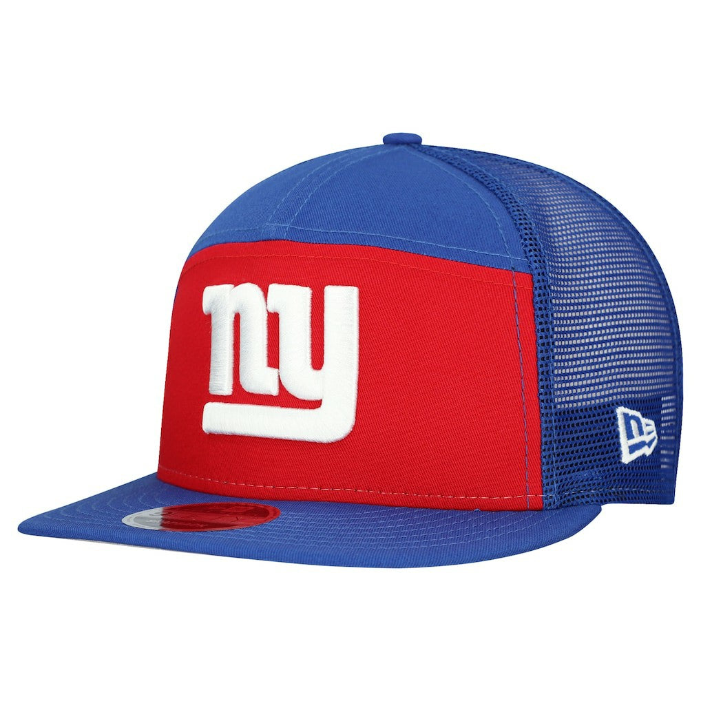 New York Giants New Era Outdoor Split Panel 9FIFTY Snapback Hat Red/Royal - NFL