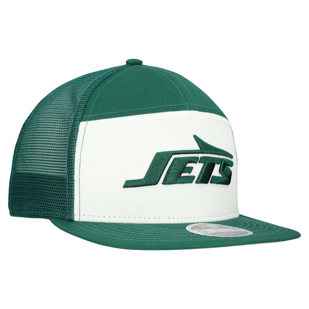 New York Jets New Era Outdoor Split Panel 9FIFTY Snapback Hat White/Green - NFL
