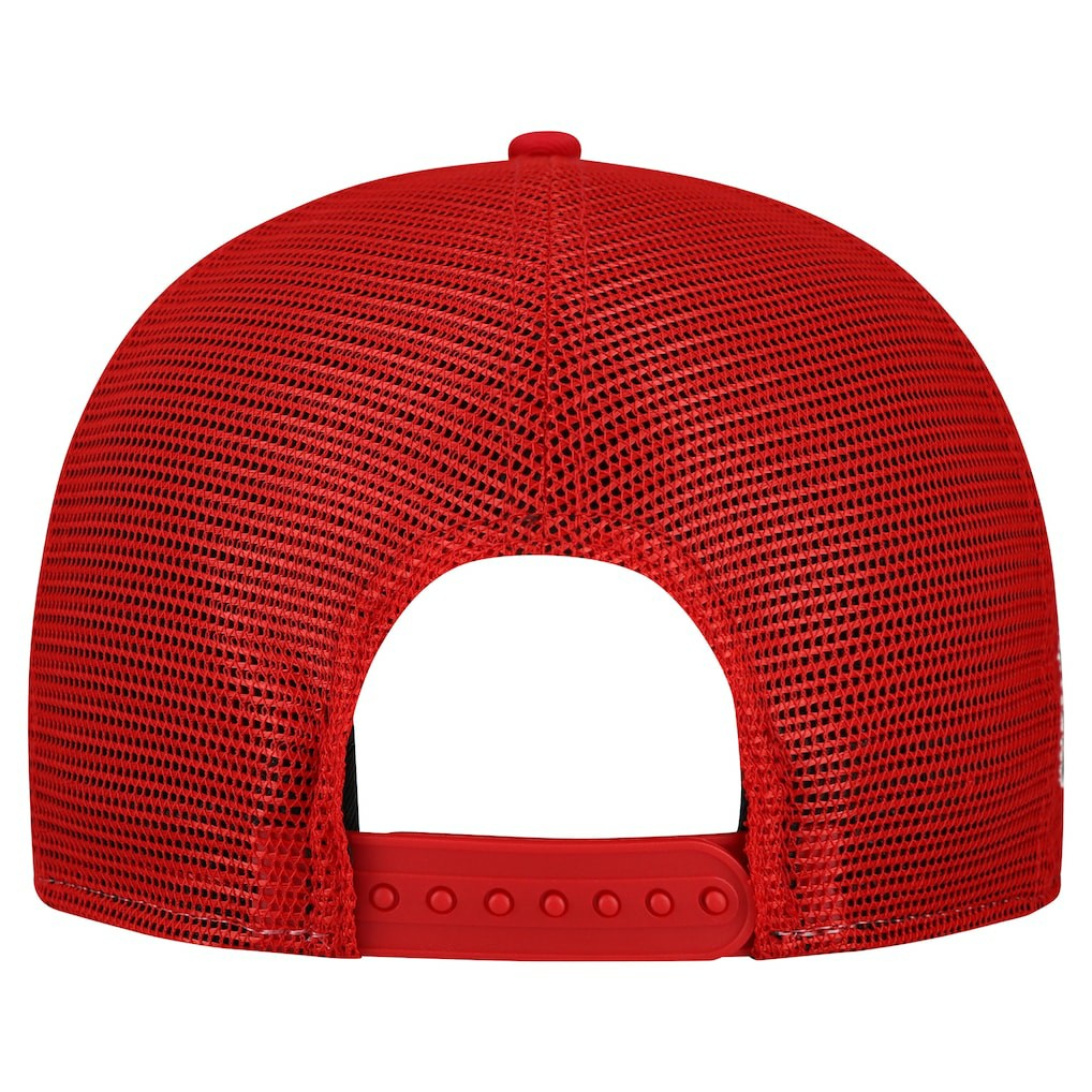 Kansas City Chiefs New Era Cutout A-Frame 9FIFTY Snapback Hat Cream/Red - NFL