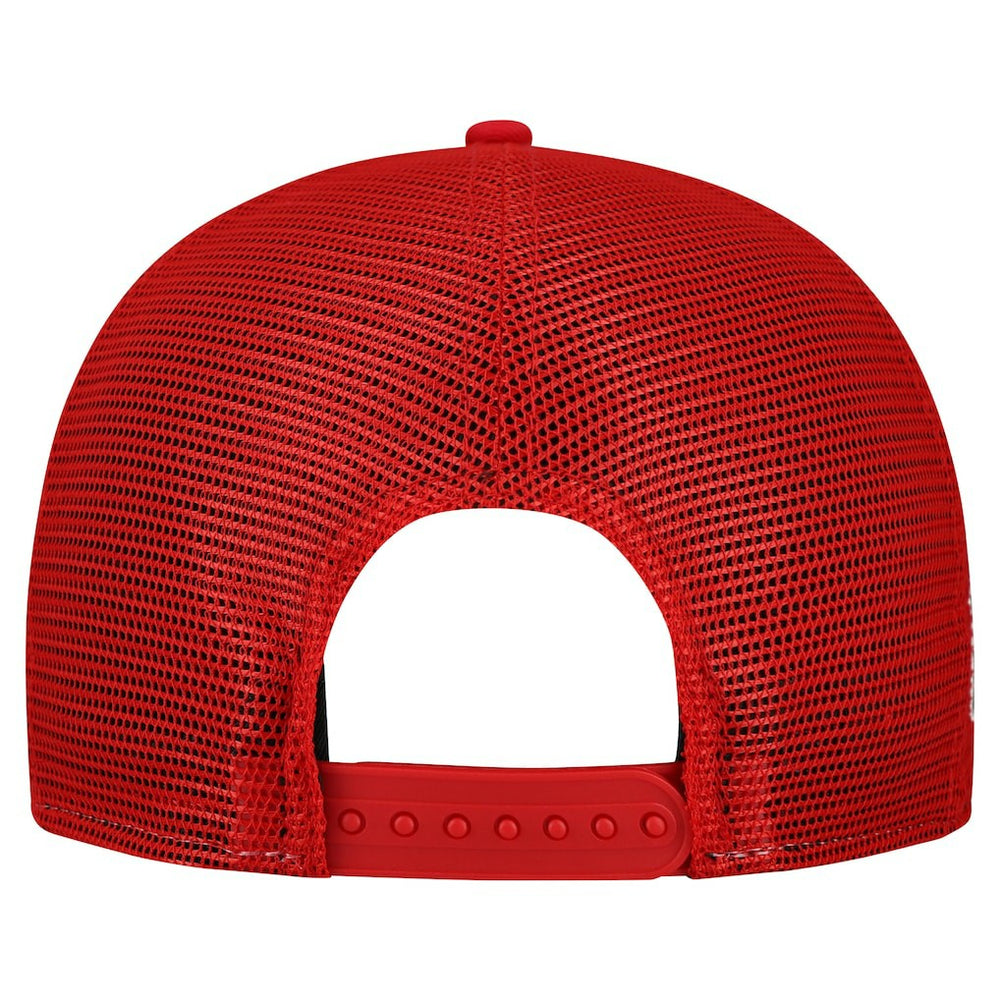 Kansas City Chiefs New Era Cutout A-Frame 9FIFTY Snapback Hat Cream/Red - NFL