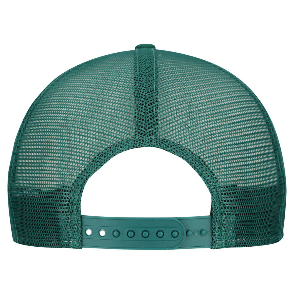 New York Jets New Era Cutout A-Frame 9FIFTY Snapback Hat Cream/Green - NFL