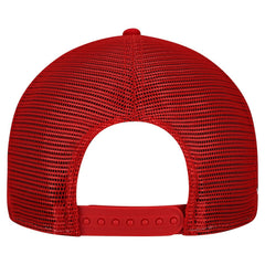 San Francisco 49ers New Era Cutout A-Frame 9FIFTY Snapback Hat Cream/Scarlet - NFL