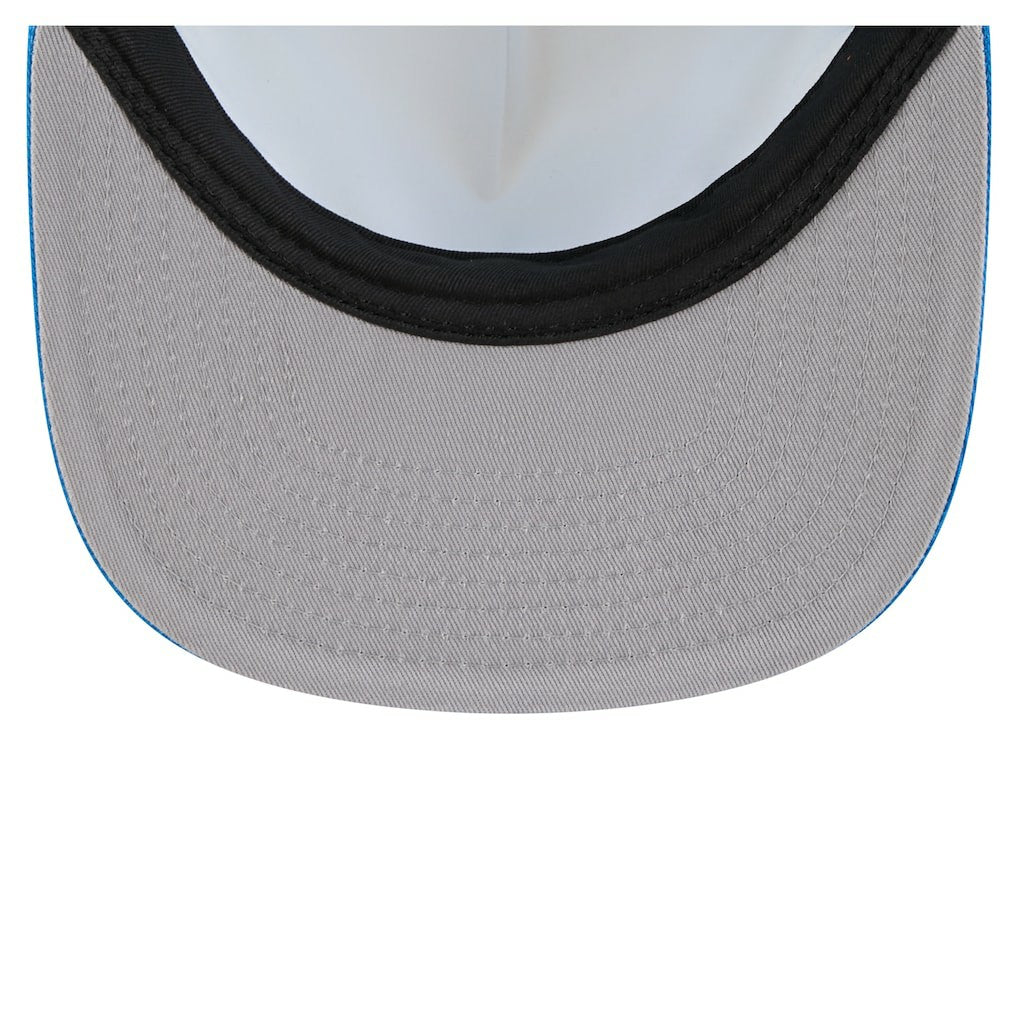 Detroit Lions New Era Cutout A-Frame 9FIFTY Snapback Hat Cream/Blue - NFL