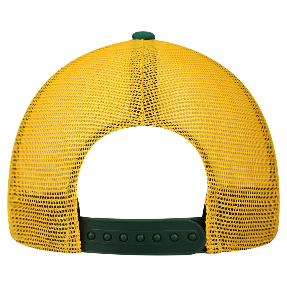 Green Bay Packers New Era Youth Streak 9FORTY A-Frame Adjustable Hat White/Green - NFL