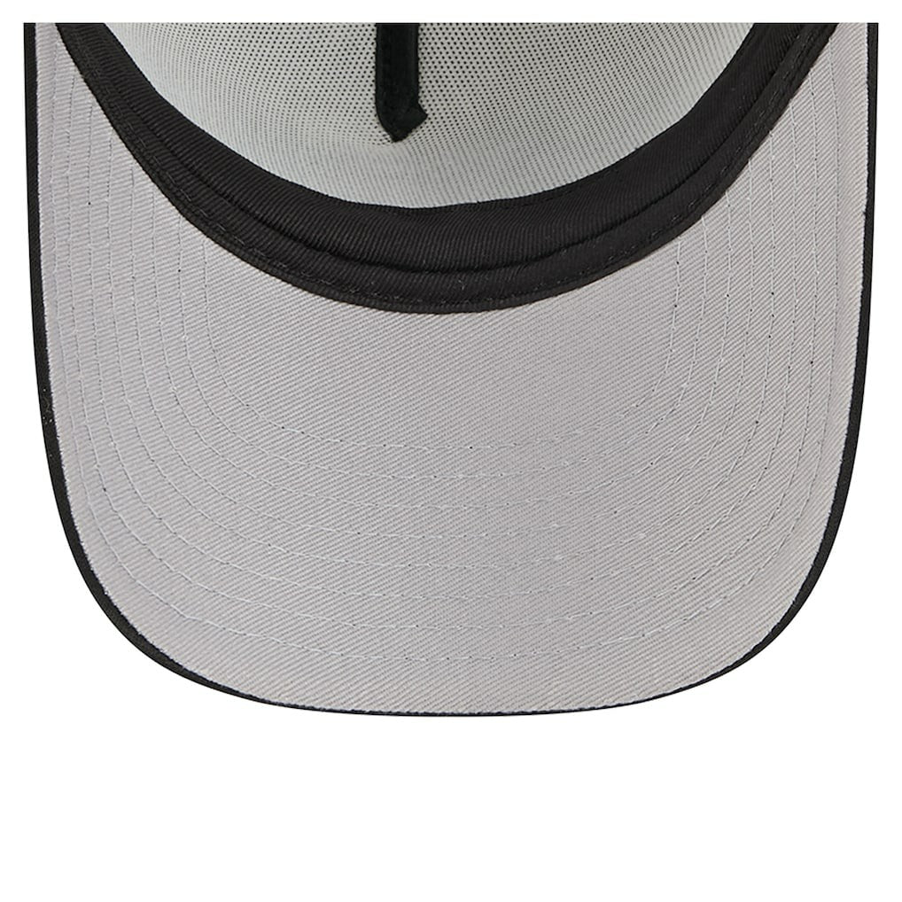 Las Vegas Raiders New Era Youth Streak 9FORTY A-Frame Adjustable Hat White/Black - NFL