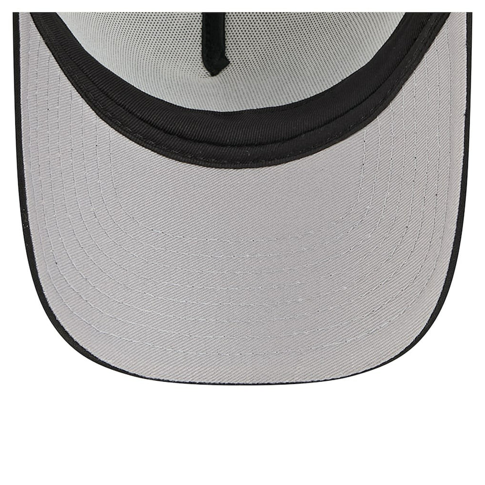 Las Vegas Raiders New Era Youth Streak 9FORTY A-Frame Adjustable Hat White/Black - NFL