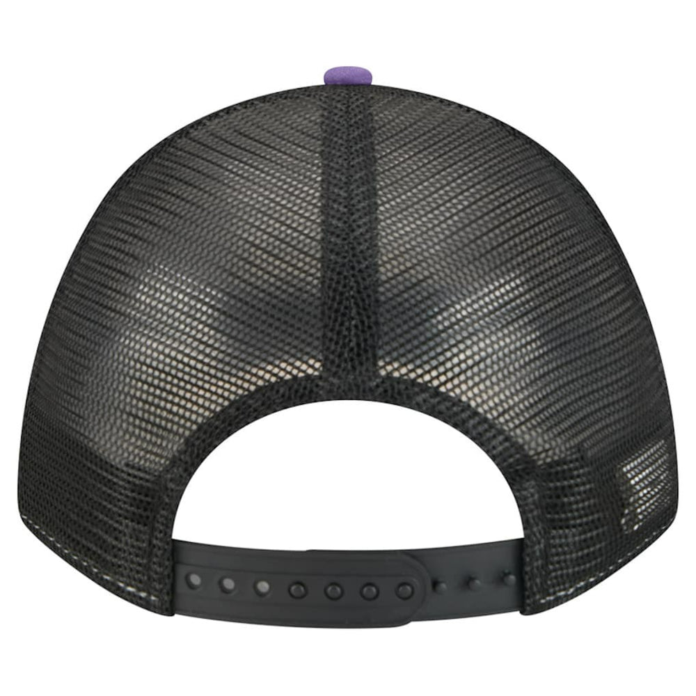Baltimore Ravens New Era Linear A-Frame 9FORTY Adjustable Hat Purple - NFL