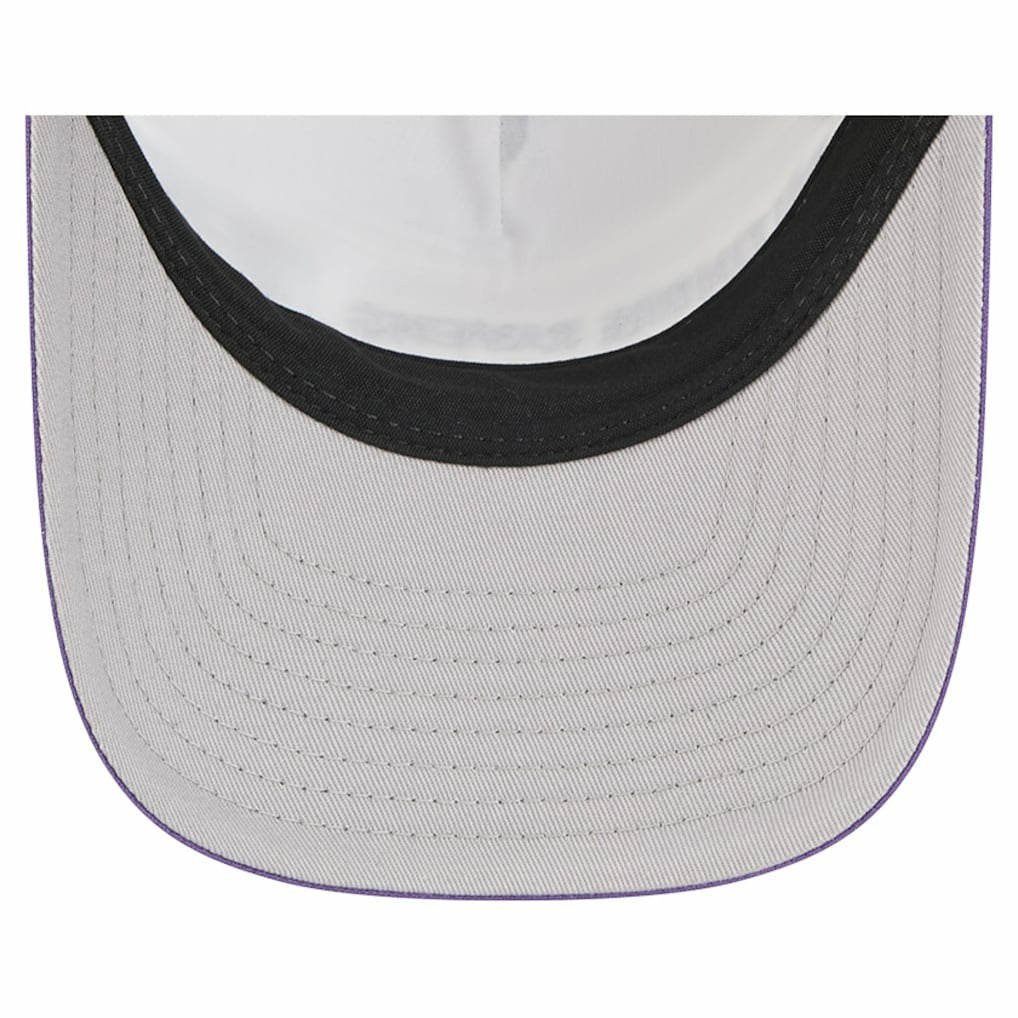 Baltimore Ravens New Era Linear A-Frame 9FORTY Adjustable Hat Purple - NFL