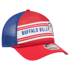 Buffalo Bills New Era Linear A-Frame 9FORTY Adjustable Hat Red - NFL