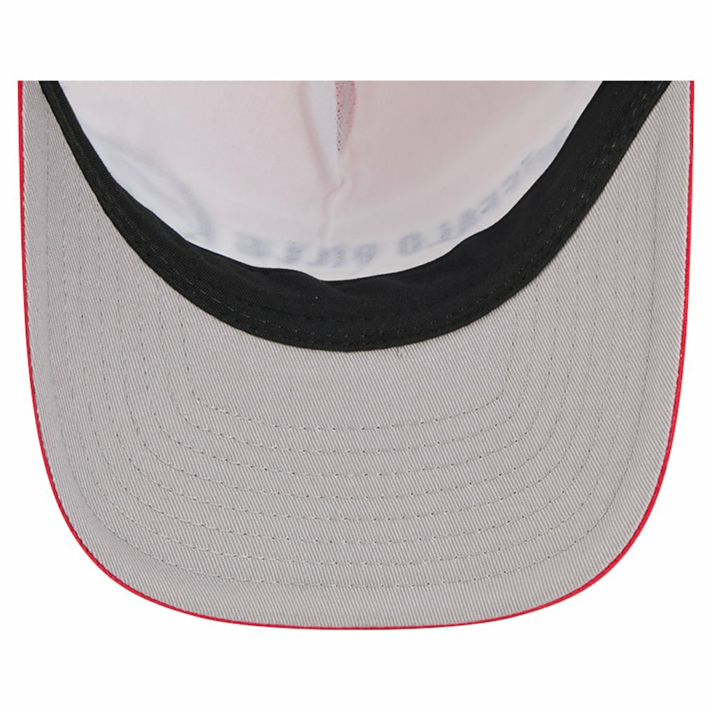 Buffalo Bills New Era Linear A-Frame 9FORTY Adjustable Hat Red - NFL