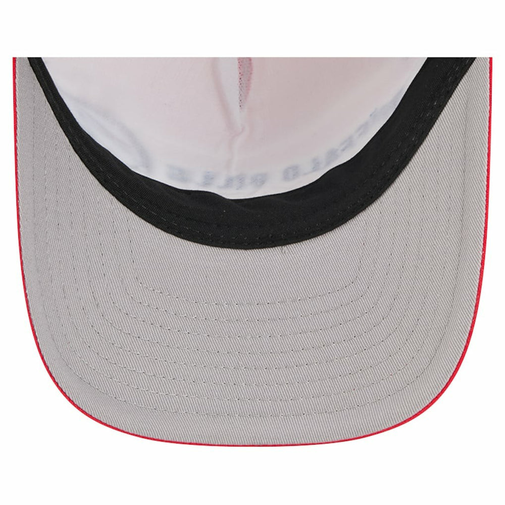 Buffalo Bills New Era Linear A-Frame 9FORTY Adjustable Hat Red - NFL