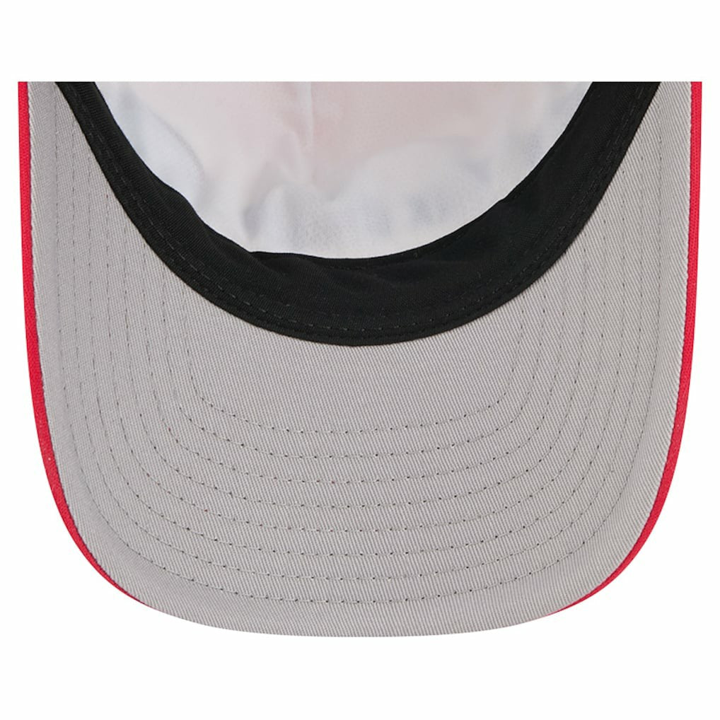 New York Giants New Era Linear A-Frame 9FORTY Adjustable Hat Red - NFL