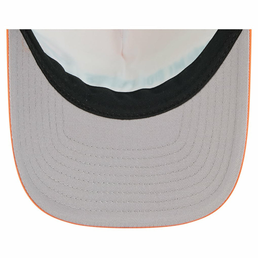 Miami Dolphins New Era Linear A-Frame 9FORTY Adjustable Hat Orange - NFL