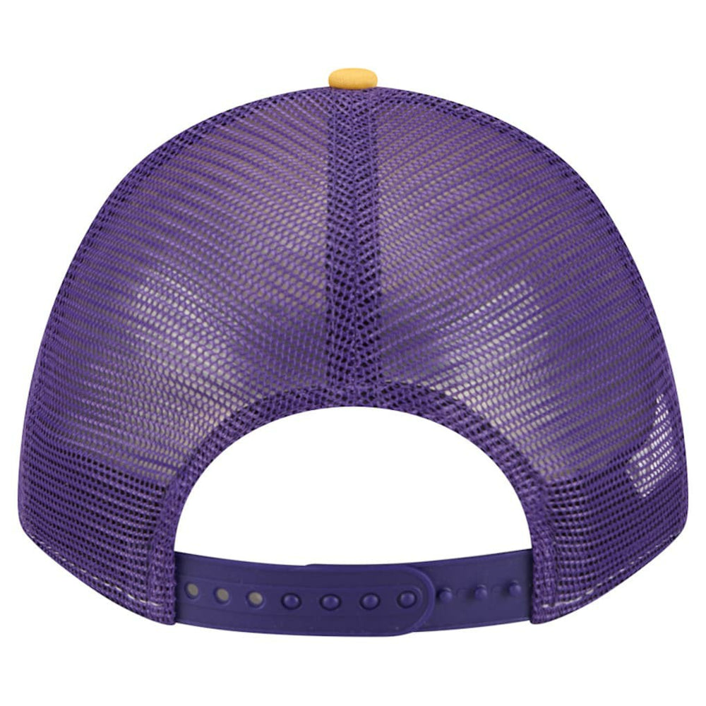 Minnesota Vikings New Era Linear A-Frame 9FORTY Adjustable Hat Gold - NFL