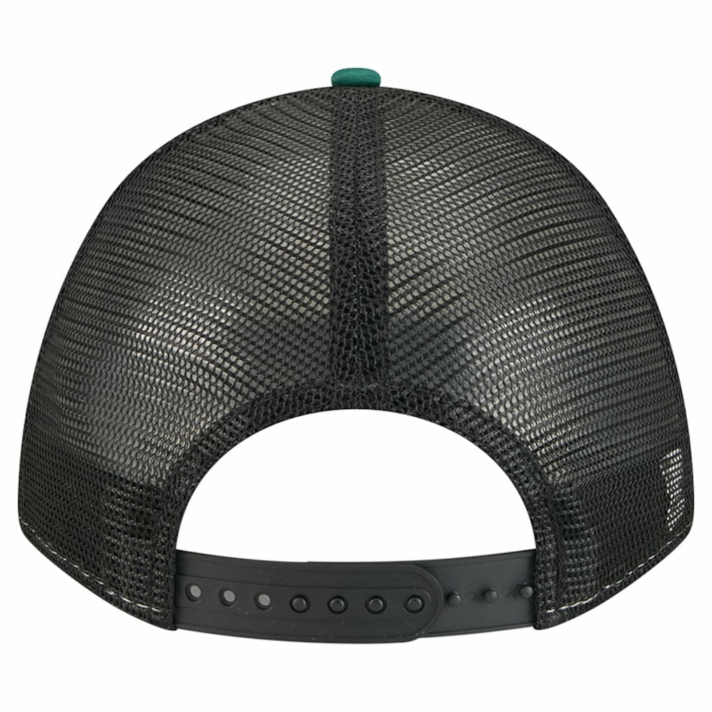 Philadelphia Eagles New Era Linear A-Frame 9FORTY Adjustable Hat Green - NFL