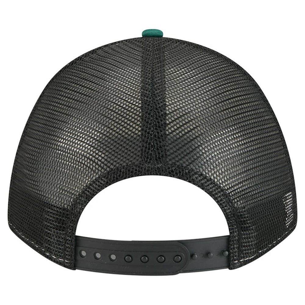 Philadelphia Eagles New Era Linear A-Frame 9FORTY Adjustable Hat Green - NFL