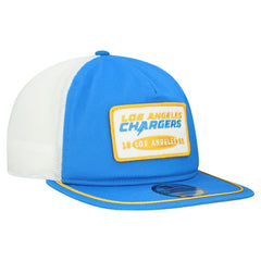 Los Angeles Chargers New Era Patch 19TWENTY Adjustable Hat Powder Blue/White - NFL