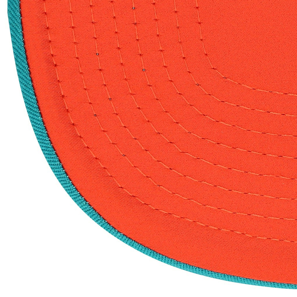 Miami Dolphins New Era Patch 19TWENTY Adjustable Hat Aqua/White - NFL