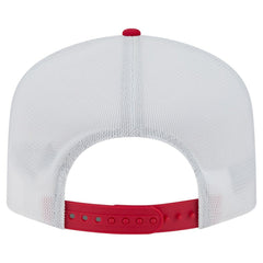 San Francisco 49ers New Era Patch 19TWENTY Adjustable Hat Scarlet/White - NFL