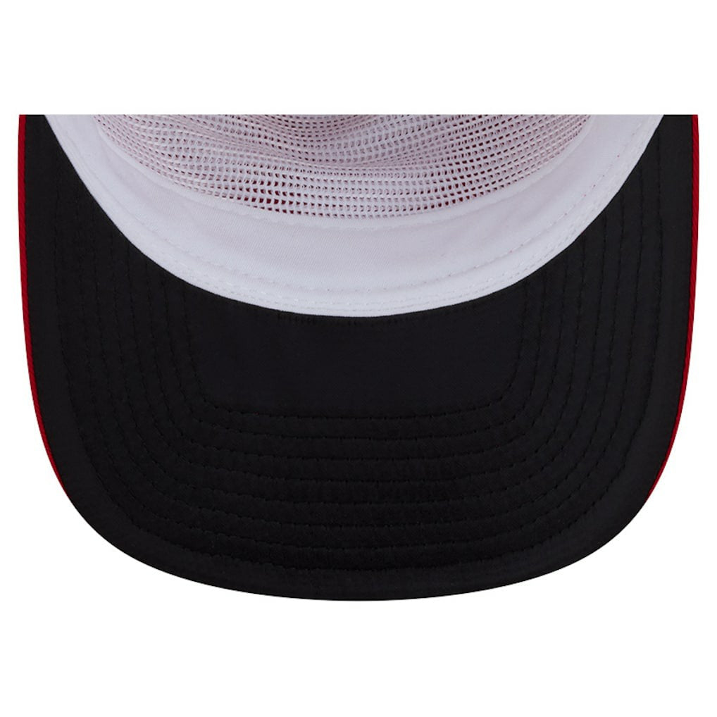 San Francisco 49ers New Era Patch 19TWENTY Adjustable Hat Scarlet/White - NFL