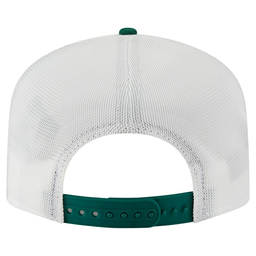 New York Jets New Era Patch 19TWENTY Adjustable Hat Green/White - NFL