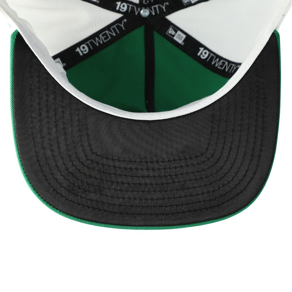 Philadelphia Eagles New Era Patch 19TWENTY Adjustable Hat Kelly Green/White - NFL