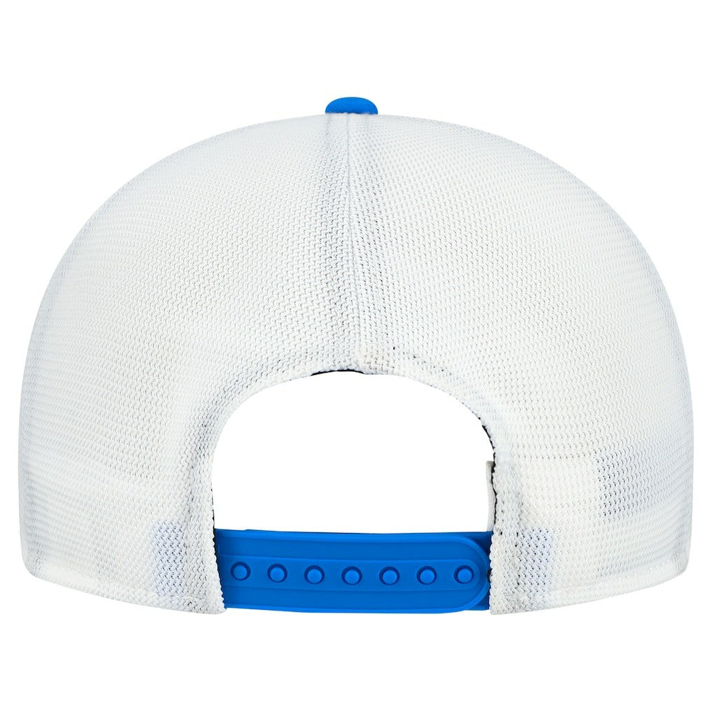 Detroit Lions New Era Patch 19TWENTY Adjustable Hat Blue/White - NFL