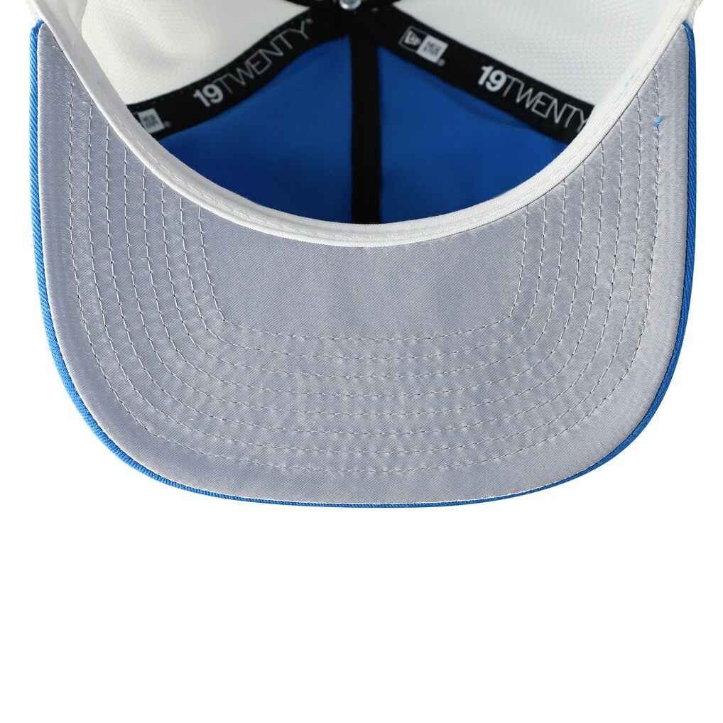 Detroit Lions New Era Patch 19TWENTY Adjustable Hat Blue/White - NFL